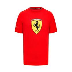 2024 Ferrari F1 Mens Large Shield T-shirt red