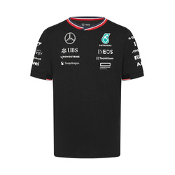 2024 Mercedes AMG Petronas F1 Men's Team T-shirt Black