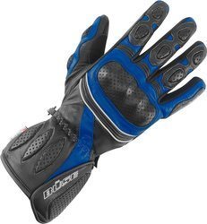 Motorcycle Gloves BUSE Pit Lane black/blue
