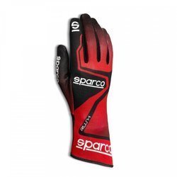 Sparco Karting Kart Auto Racing Gloves RUSH red