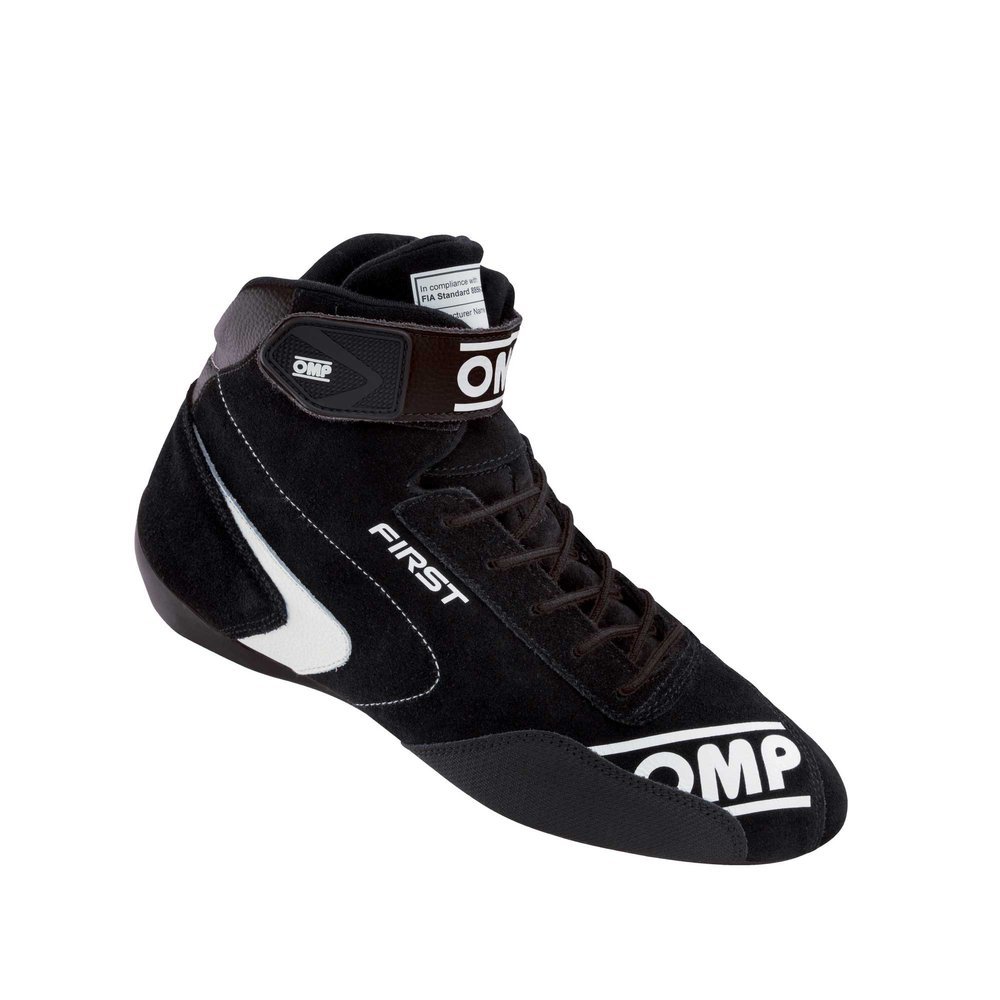 Rally Race Racing Shoes OMP FIRST (FIA Approved) black | RACING ...