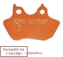 Brake pads EBC FA663V V-PAD (set on 1 disk)