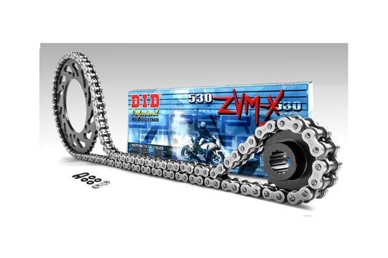 Chain and Sprockets set DID50ZVMX 120 JTF513.18 JTR1800.43 (50ZVMX-JT-GSF1250 A (ABS) 10-1)
