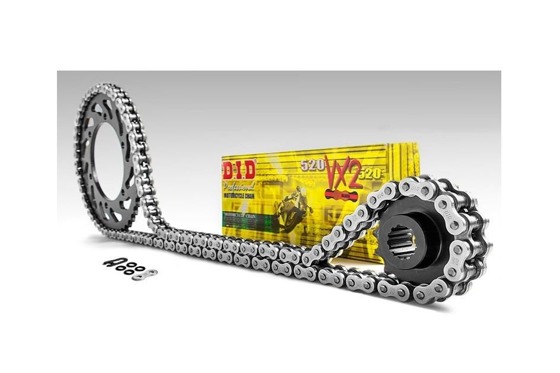 Chain and Sprockets set DID520MX 118 SUNF357-14 SUNR1-3547-48 (520MX-EXC250 02-04)