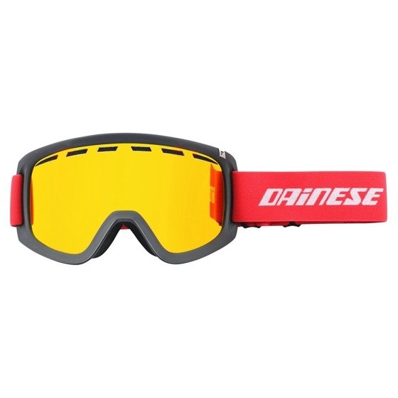 DAINESE FREQUENCY SKI & SNOWBOARD GOGGLES black/red