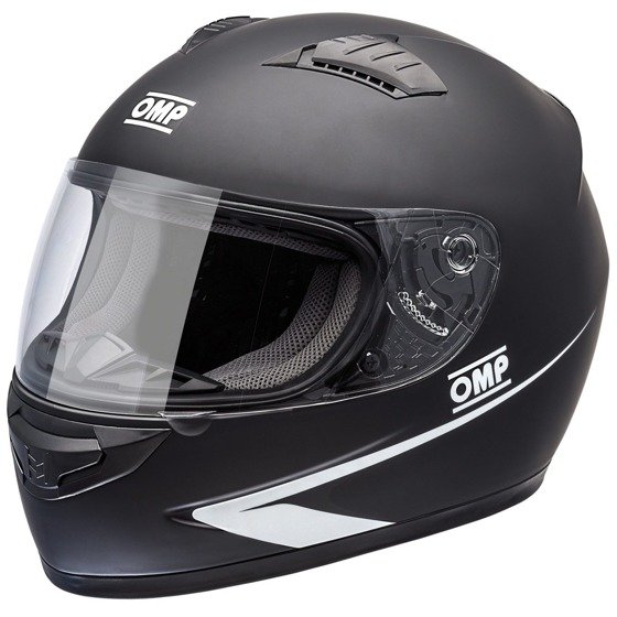 Full Face Helmet OMP Racing CIRCUIT Black Matt (ECE Approved)