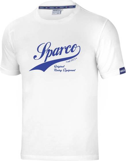 Mens Tshirt Sparco VINTAGE white