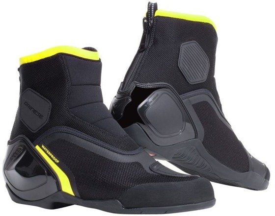 Motorcycle Boots DAINESE DINAMICA D-WP black/yellow