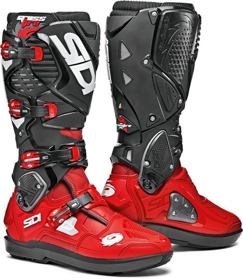 Motorcycle Enduro Boots SIDI CROSSFIRE 3 SRS black-red