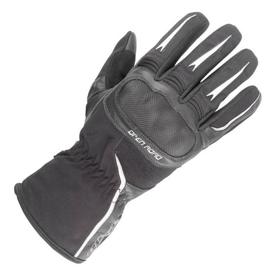 Motorcycle Gloves BUSE Safe Ride black/white