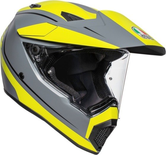 Motorcycle Helmet AGV AX-9 Pacific Road yellow