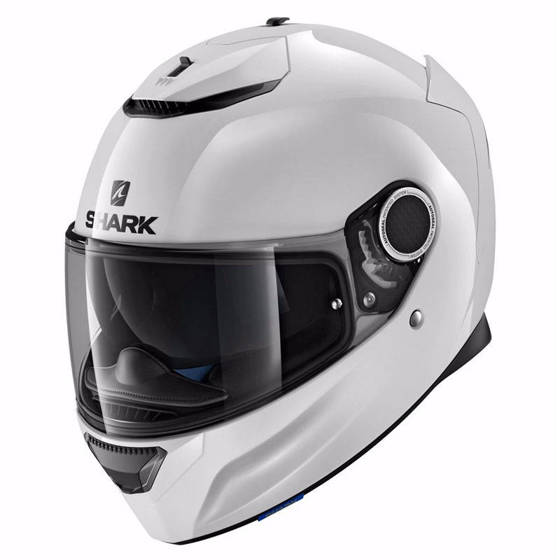 Motorcycle Helmet SHARK SPARTAN BLANK white