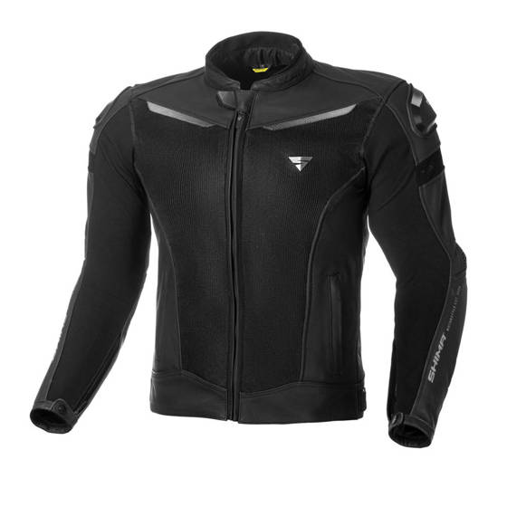 Motorcycle Leather-Mesh JACKET SHIMA PISTON