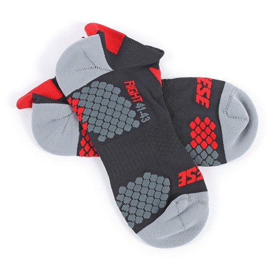 Motorcycle Socks DAINESE D-CORE FOOTIE SOCK black red