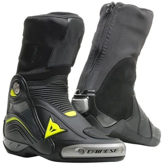 Motorcycle Sports Boots DAINESE AXIAL D1 black/fluo