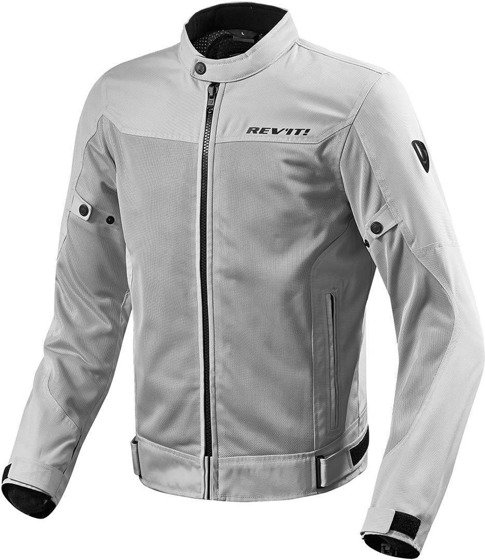 Motorcycle Textil Jacket REV'IT! Eclipse / Silver