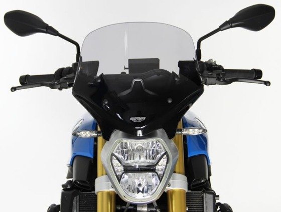 Motorcycle Windshields MRA BMW R 1200 R , R12WR, 2015-, form T, smoke