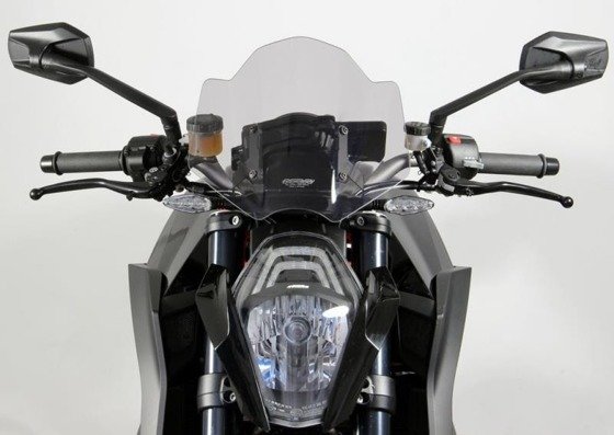 Motorcycle Windshields MRA KTM 1290 SUPER DUKE R, , 2013-2016, form NRM, black
