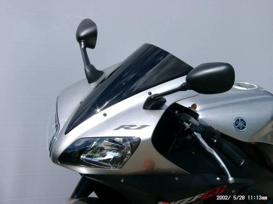 Motorcycle Windshields MRA YAMAHA YZF R 1, RN09, 2002-2003, form O, transparent