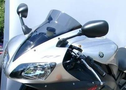 Motorcycle Windshields MRA YAMAHA YZF R 1, RN09, 2002-2003, form T, black