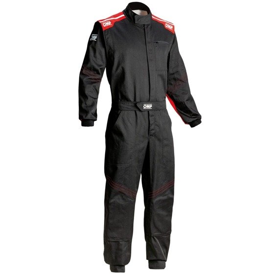 OMP Racing BLAST EVO Mechanics Suit black/red