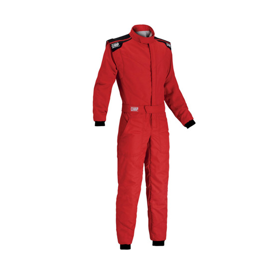 OMP Racing FIRST-S Racing Race Suit red (FIA Approved)