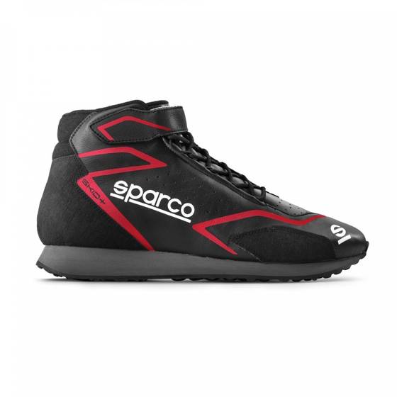 Race Racing Rally Shoes Sparco SKID+  (FIA Approved) black/red