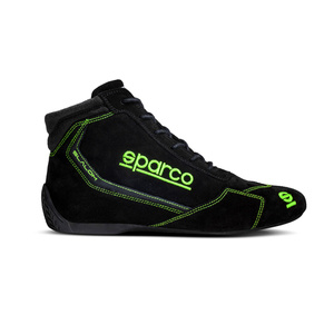 Race Racing Rally Shoes Sparco SLALOM MY2022 (FIA SFI) black green