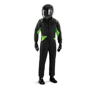 Race Rally Racing Suit Sparco SPRINT (FIA SFI Approved) black green