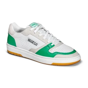 Racing Casual Sparco S-Urban Shoes white green