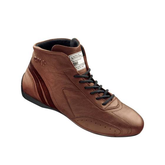 Rally Race Racing Shoes OMP CARRERA Vintage (FIA Approved) brown