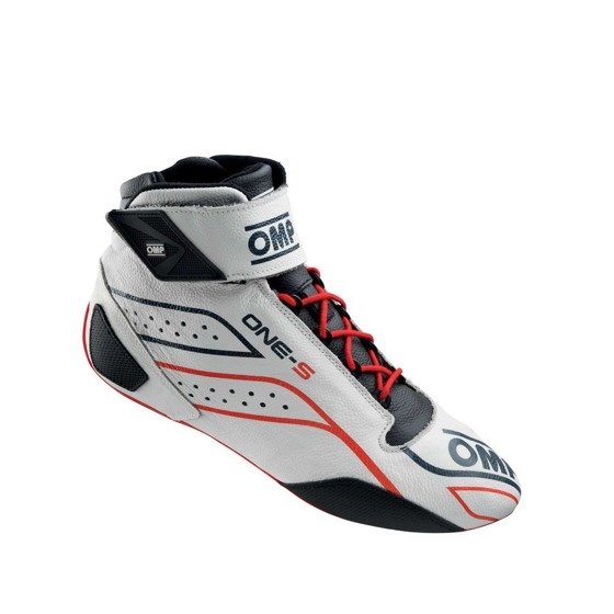 Rally Race Racing Shoes OMP ONE-S (FIA Approved) white