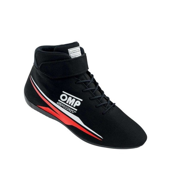 Rally Race Racing Shoes OMP SPORT (FIA Approved) black