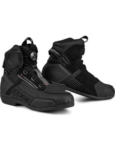 SHIMA EDGE Vented, Motorbike Shoes for Men Breathable ATOP black