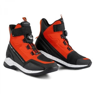 SHIMA TAKESHI Motorbike Boots for Men Ventilated ATOP red