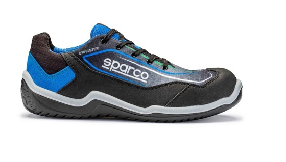 Sparco DRAGSTER S1-P Mechanics Safety Shoes black/blue