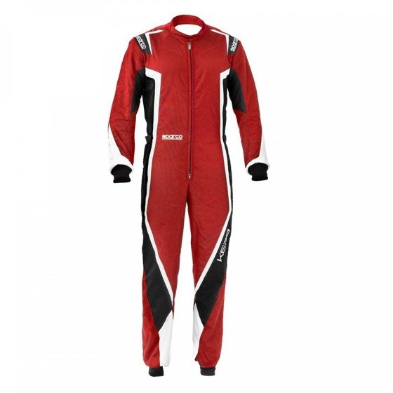 Sparco Kerb Kart Karting Auto Racing Suit (CIK FIA Approved) red