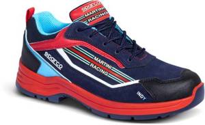 Sparco Teamline Auto Shoes Boots Indy ESD S3 Martini Racing