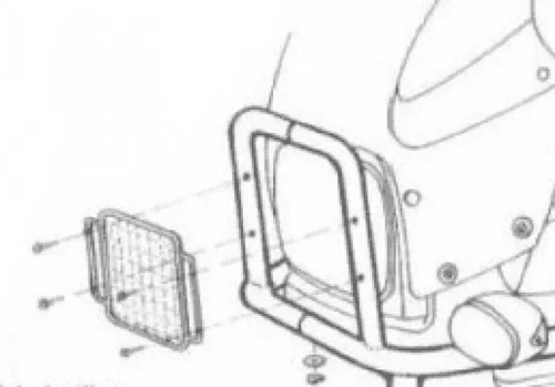 BMW R 850 GS (1998-2000)/R 1100 GS (1994-1999) Osłona świateł