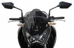 Motorcycle Windshields MRA KAWASAKI Z 300, ER300A, 2015-, form R, black