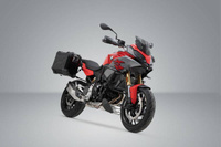 ZESTAW KUFRÓW BOCZNYCH TRAX ADV I STELAŻY SW-MOTECH BMW F 900 R / XR (19-), BLACK 37/37L