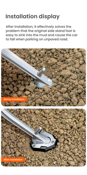 LOBOO Nakładka na stopkę boczną do Triumph Tiger1200 GT PRO (2023-) (10.3.03921.001.11)