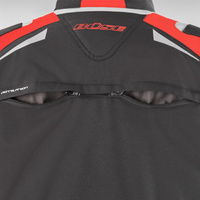 Kurtka motocyklowa BUSE Torino Pro czarno-czerwona XL