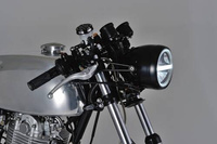 HEADLIGHT BRACKET, DIA.39MM, STEEL, BLACK