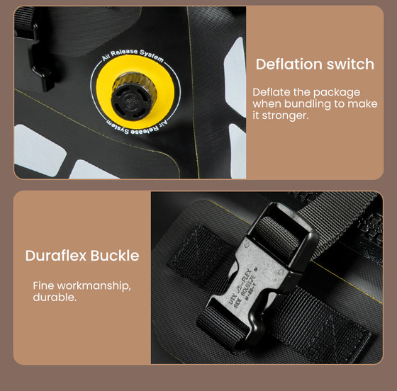 LOBOO TPU Torba czarna 40L (z hermetycznym zamkiem błyskawicznym) (10.4.01034.001.61)