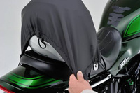 Osłona bagażu  420X600mm  czarna  z haczykami (6szt)