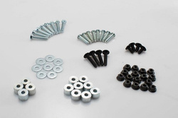 ZESTAW ADAPTERÓW NA STELAŻ PRO NA KUFRY BOCZNE BOCZNYCH KRAUSER/HEPCO, SW-MOTECH