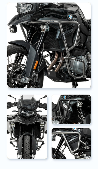 LOBOO Crash Bar do BMW F800GS (2023-) Black (10.3.01033.001.11)