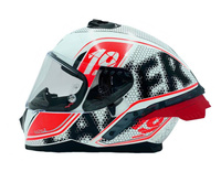 Kask Motocyklowy LAZER RAFALE SR EVO Pixel (kol. Biały - Czarny - Czerwony) rozm. L