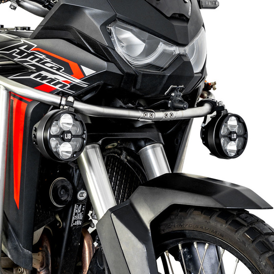 LOBOO L18S światło drogowe i mijania pomocnicze (czarne) (10.1.01018.001.01)